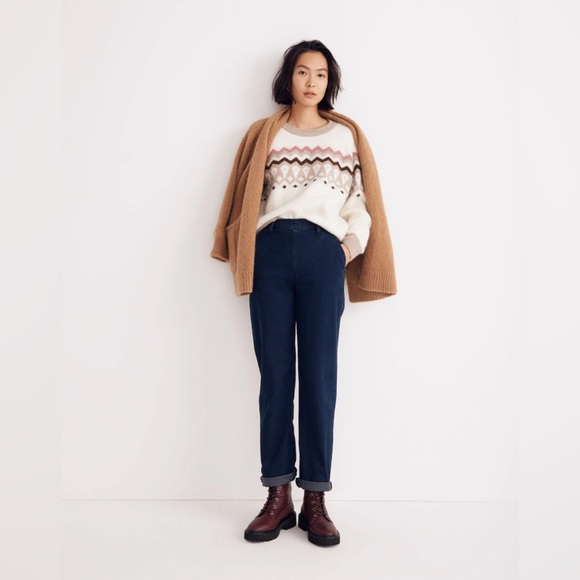 Madewell Fair Isle Markham Pullover Sweater - Picture 2 of 7